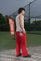 RED WILD SWEATPANTS