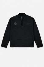 "SWEET PAIN" FLEECE QUARTER ZIP